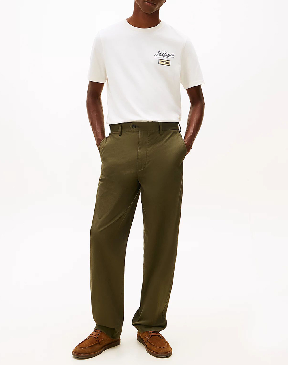 TOMMY HILFIGER MODERN ATH GRAPHIC BADGE TEE