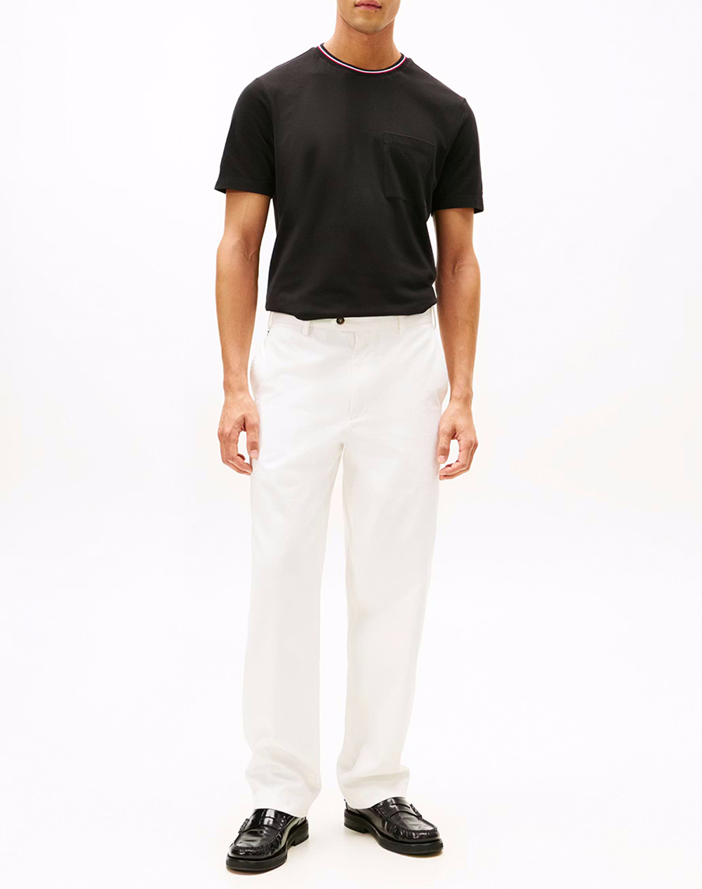 TOMMY HILFIGER RWB POCKET PIQUE TEE