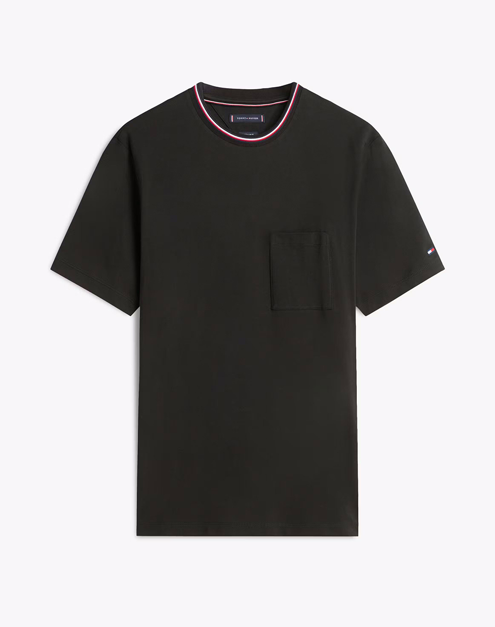 TOMMY HILFIGER RWB POCKET PIQUE TEE