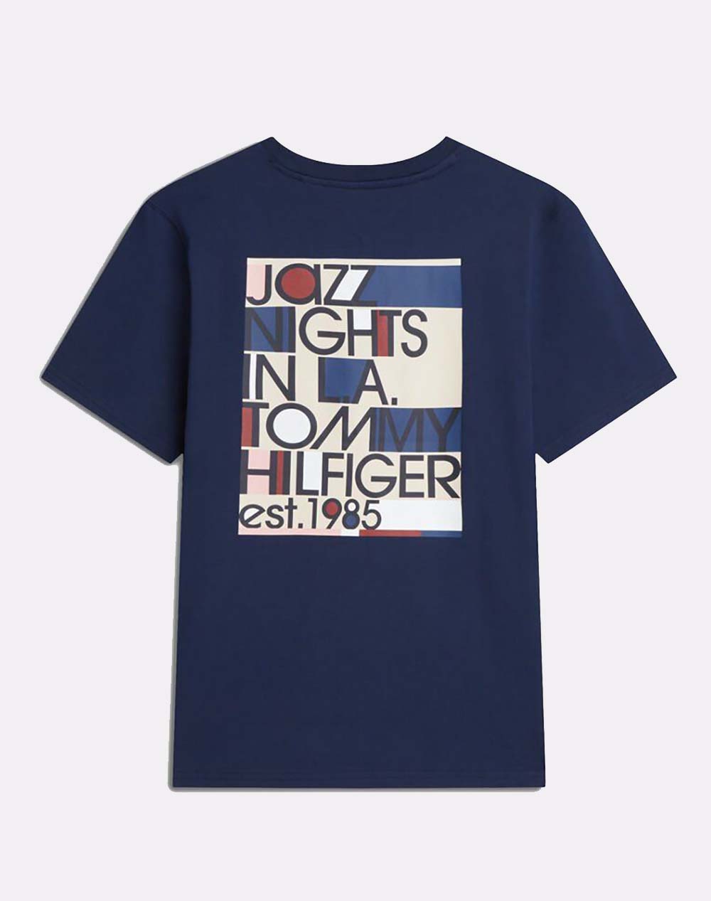 TOMMY HILFIGER JAZZ BACK GRAPHIC TEE