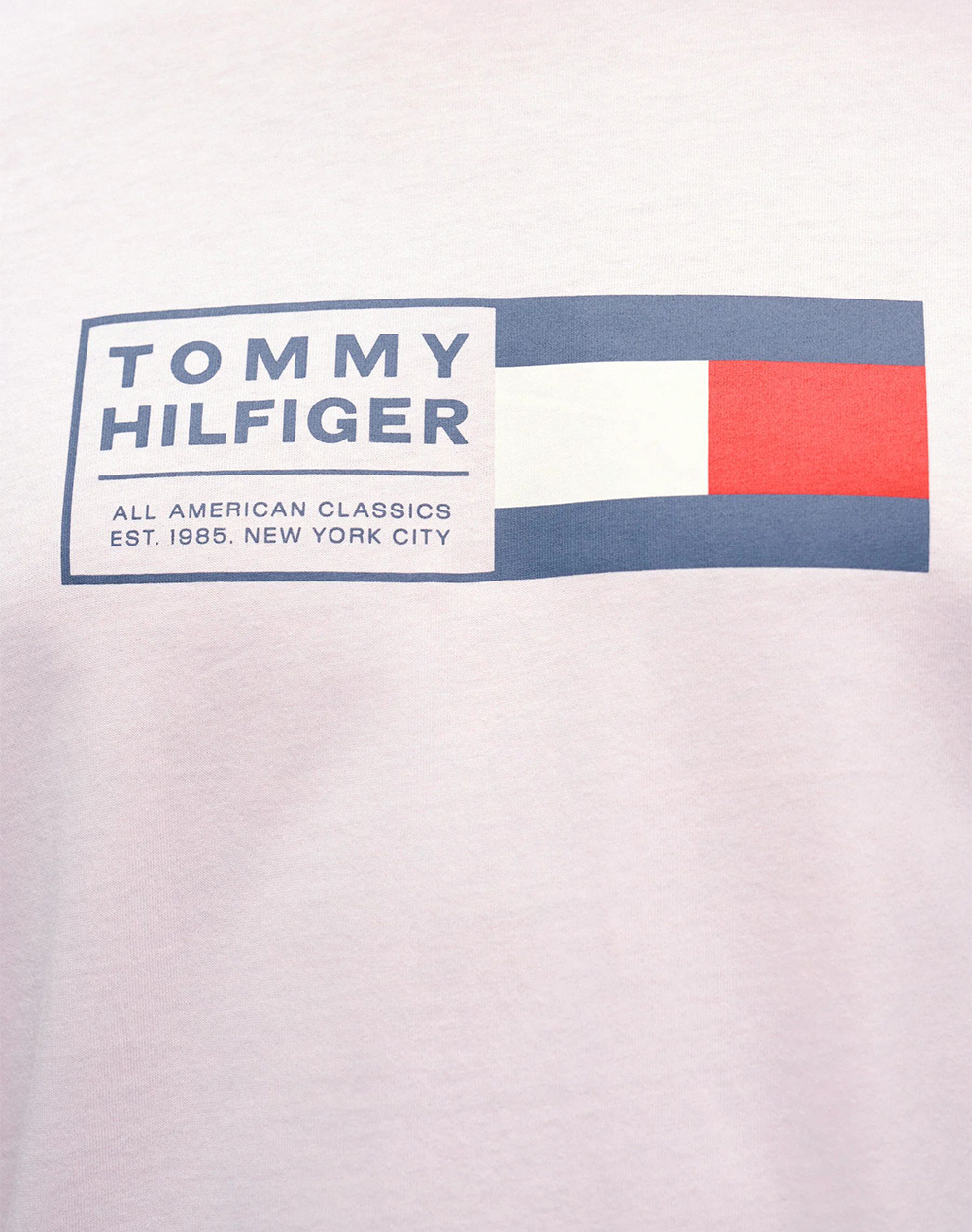 TOMMY HILFIGER BRAND LOVE TEXT BOX TEE