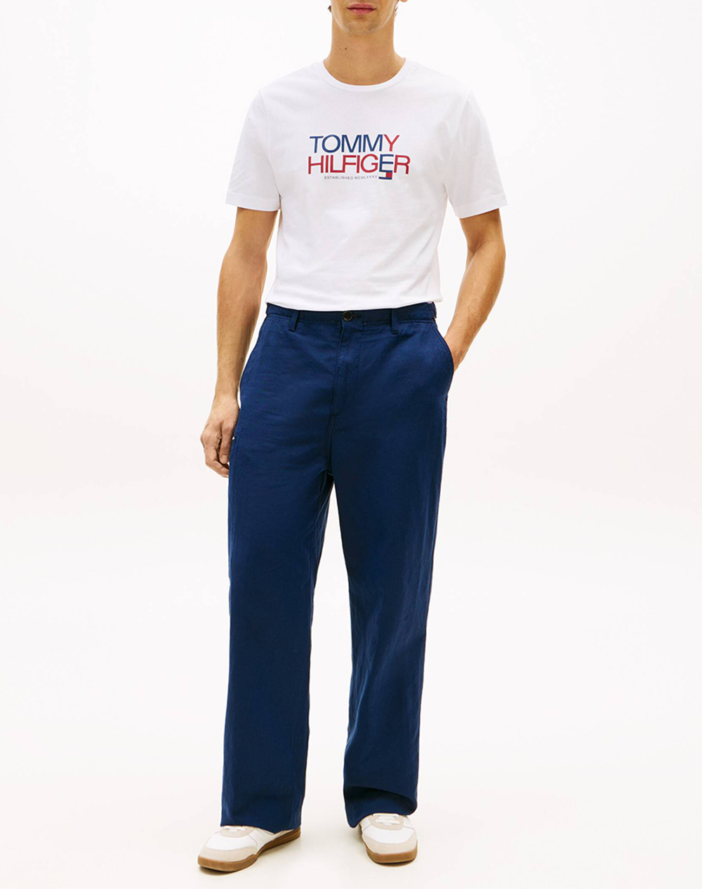 TOMMY HILFIGER BRAND LOVE BIG TEXT TEE