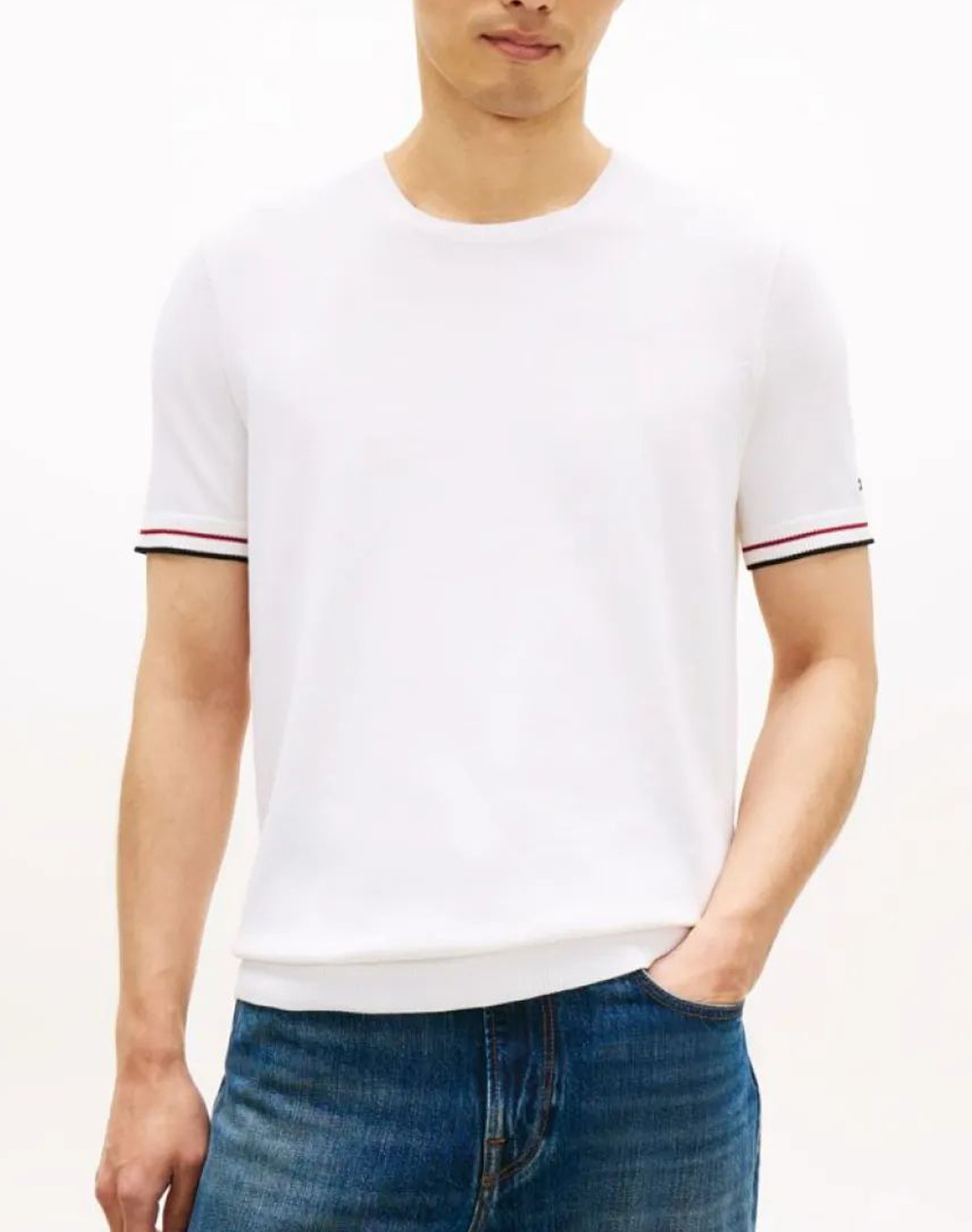 TOMMY HILFIGER DC TECH COTTON TEE