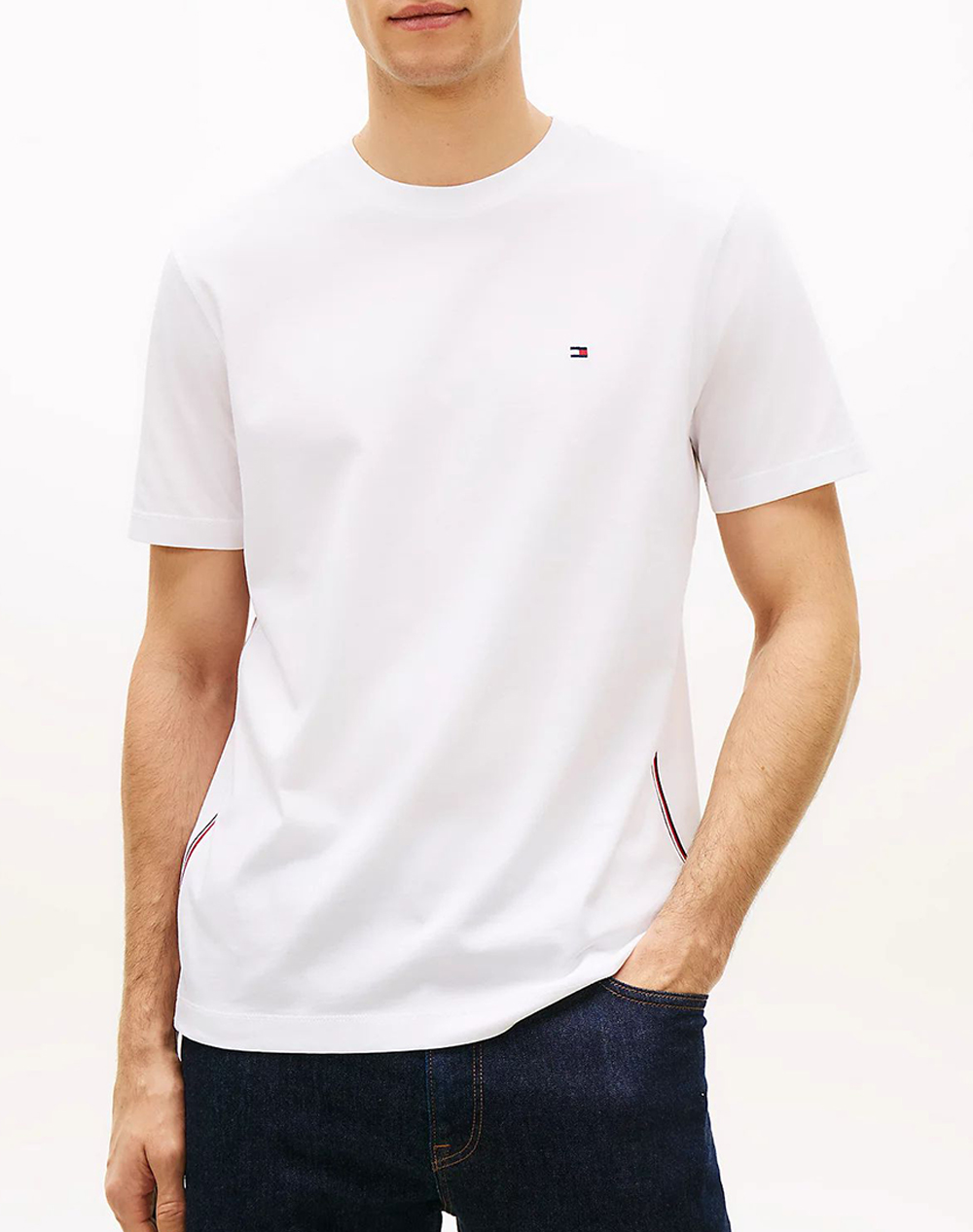 TOMMY HILFIGER GLOBAL STRIPE TEE