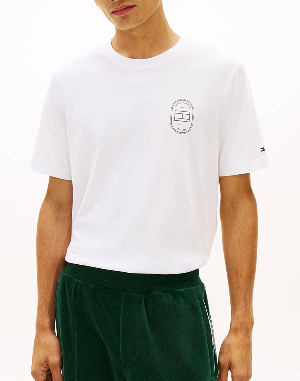 TOMMY HILFIGER BRAND LOVE ROUNDEL TEE