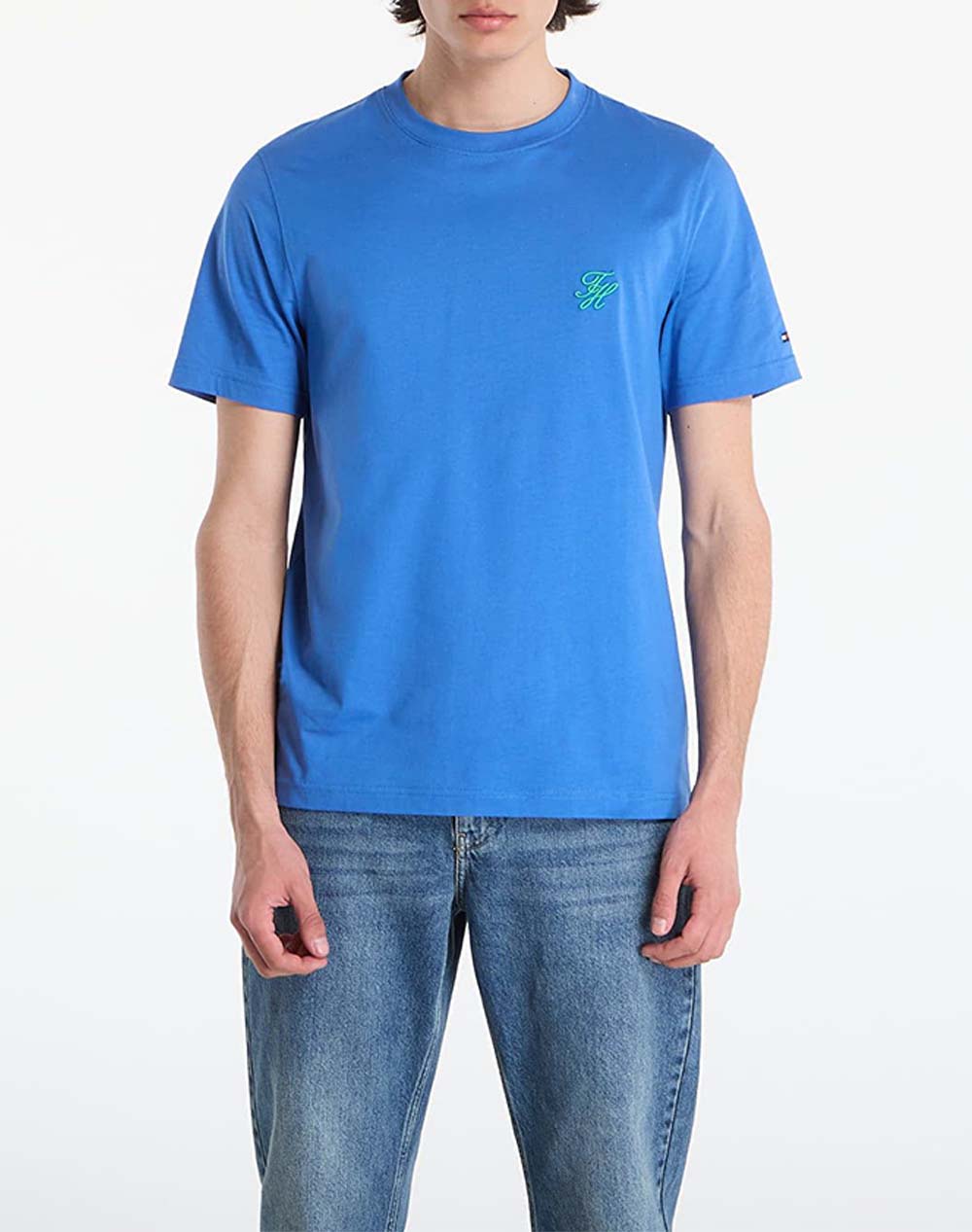 TOMMY HILFIGER SCRIPT MONOGRAM SWIMSHOP TEE