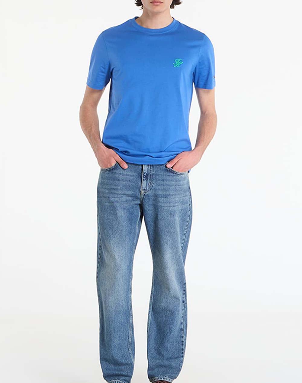 TOMMY HILFIGER SCRIPT MONOGRAM SWIMSHOP TEE