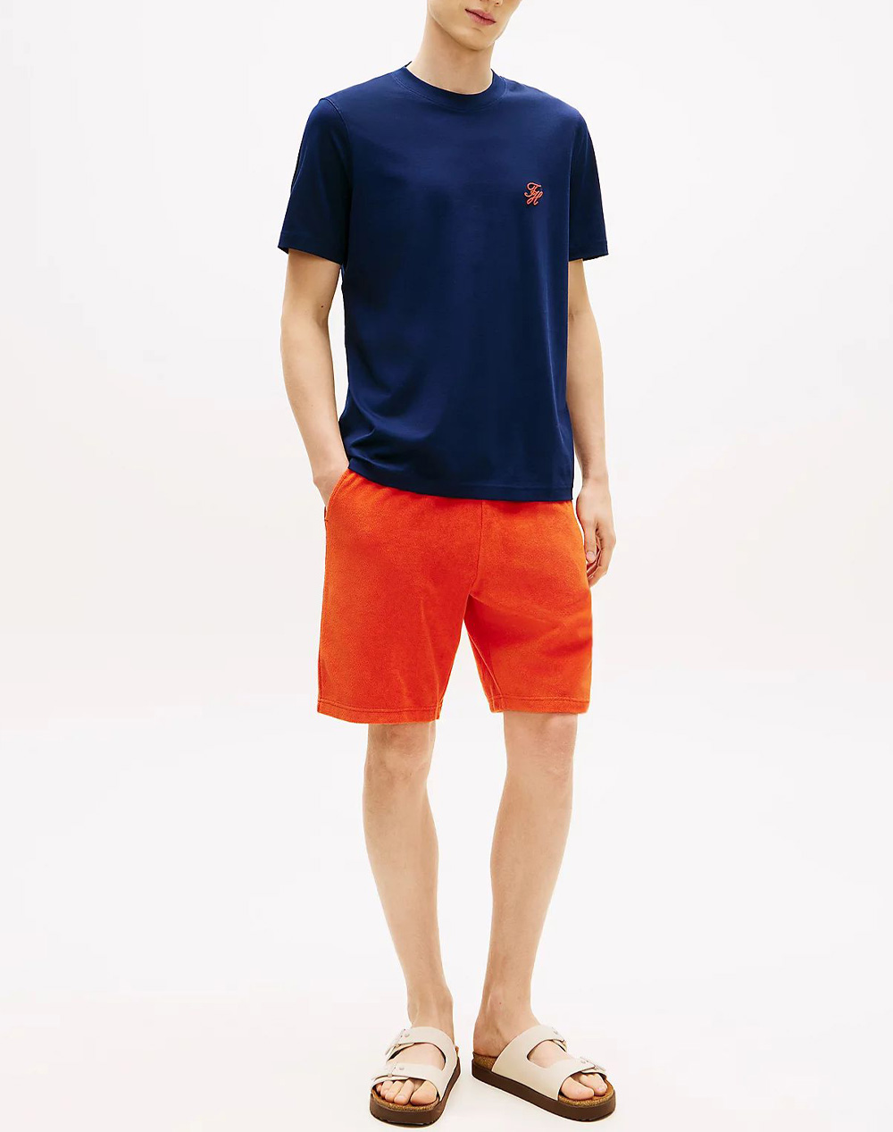 TOMMY HILFIGER SCRIPT MONOGRAM SWIMSHOP TEE