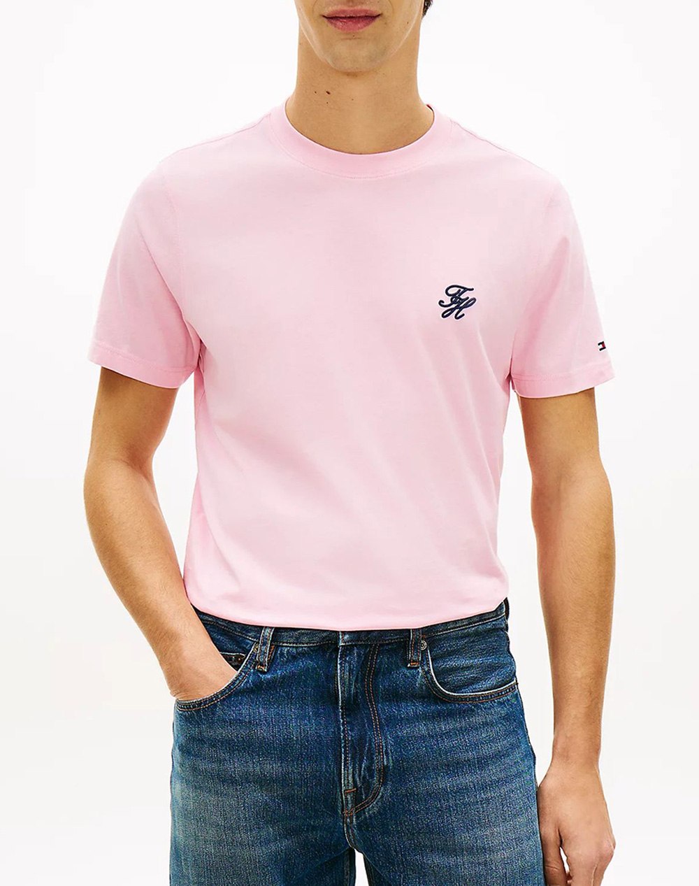 TOMMY HILFIGER SCRIPT MONOGRAM SWIMSHOP TEE