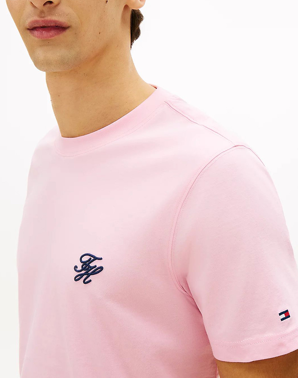 TOMMY HILFIGER SCRIPT MONOGRAM SWIMSHOP TEE