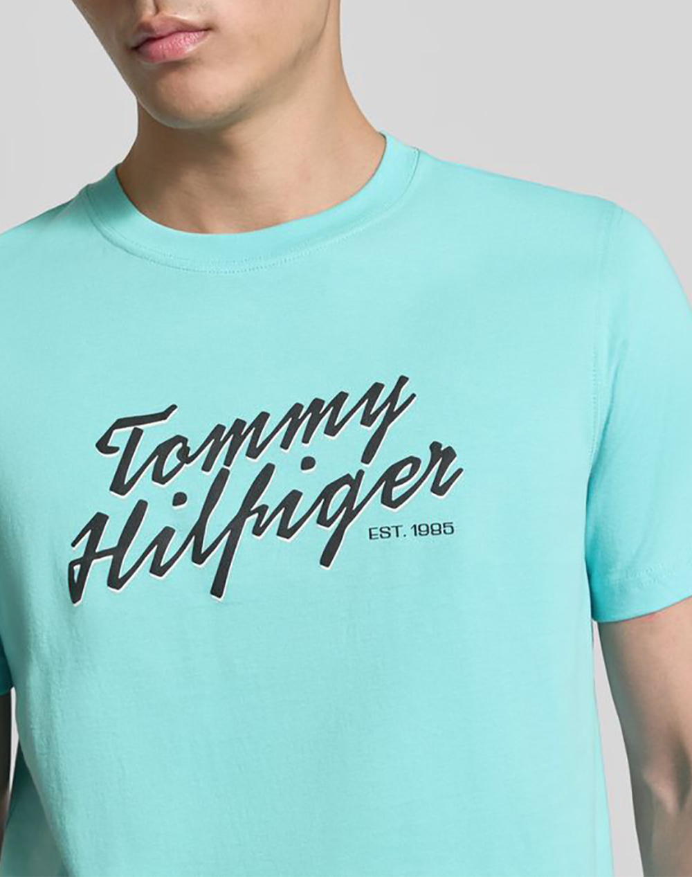 TOMMY HILFIGER SUMMER TEXT GRAPHIC TEE