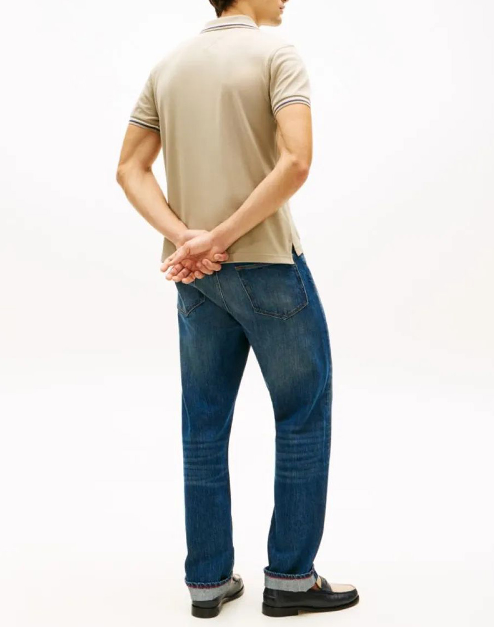 TOMMY HILFIGER TIPPED SLIM FIT SEASONAL POLO