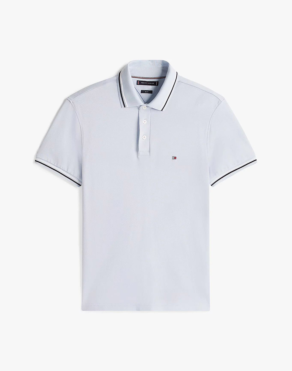 TOMMY HILFIGER TIPPED SLIM FIT SEASONAL POLO