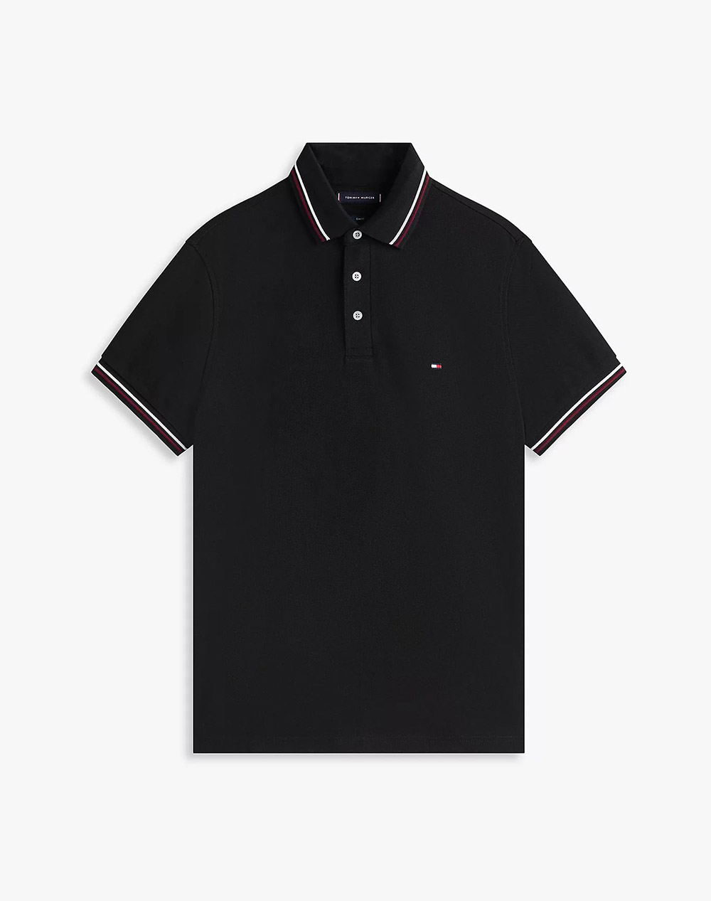 TOMMY HILFIGER TIPPED SLIM FIT POLO