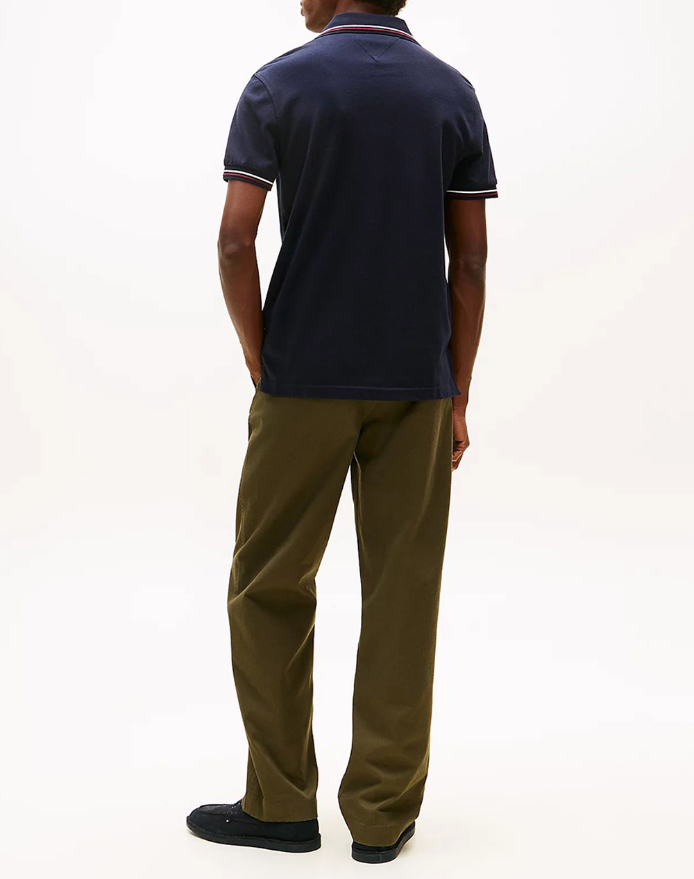 TOMMY HILFIGER TIPPED SLIM FIT POLO