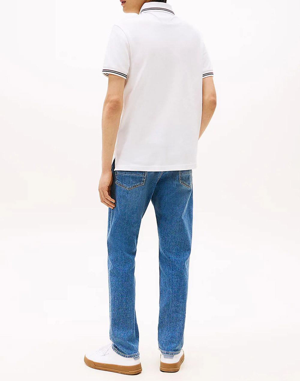 TOMMY HILFIGER TIPPED SLIM FIT POLO