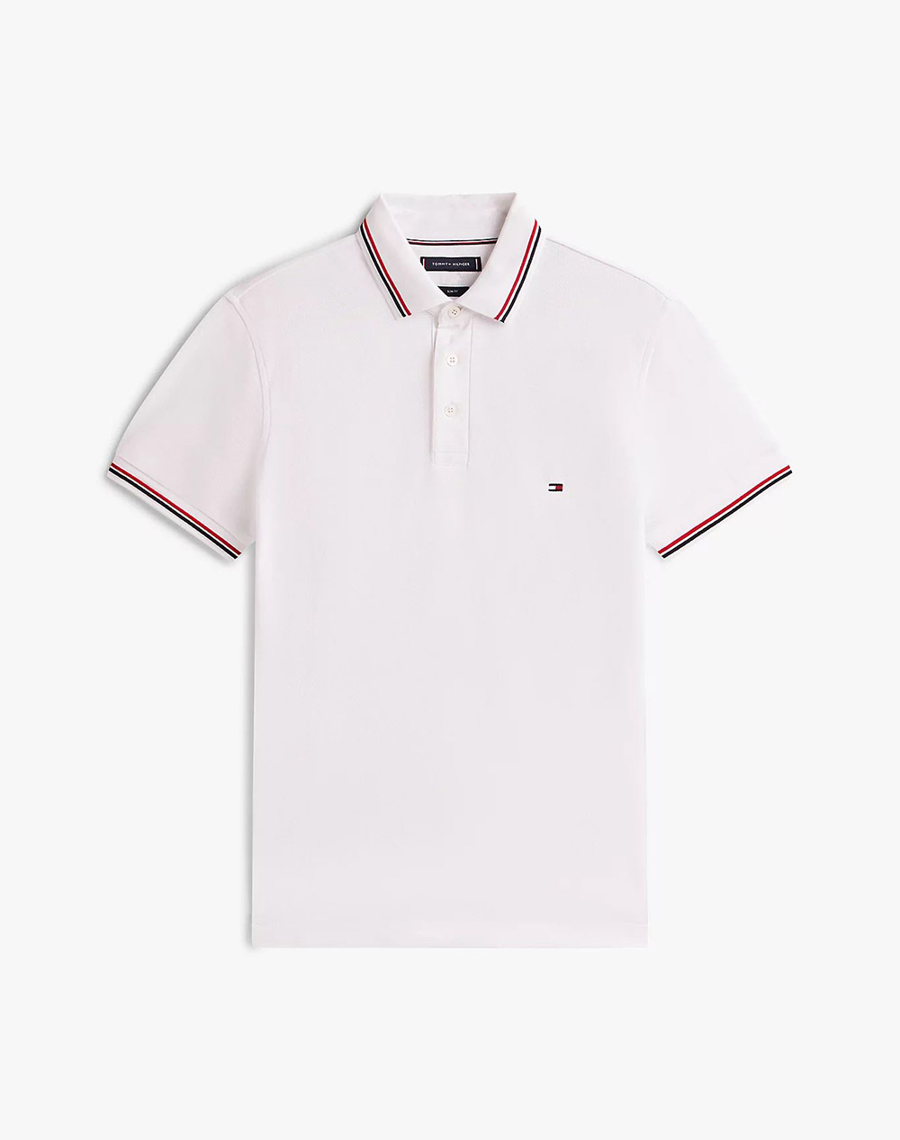 TOMMY HILFIGER TIPPED SLIM FIT POLO