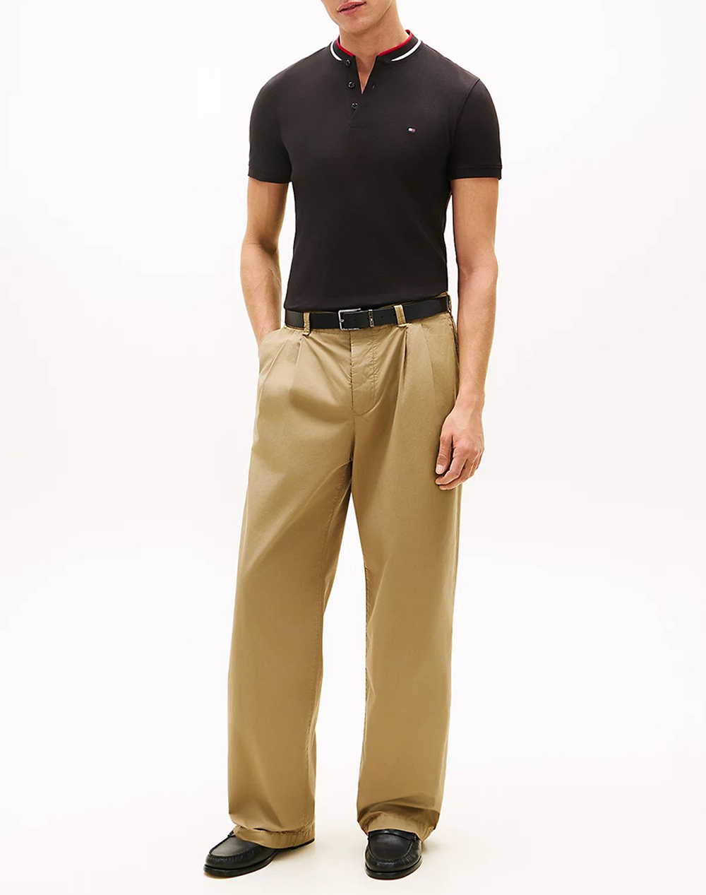 TOMMY HILFIGER MAO RWB TIPPED SLIM POLO