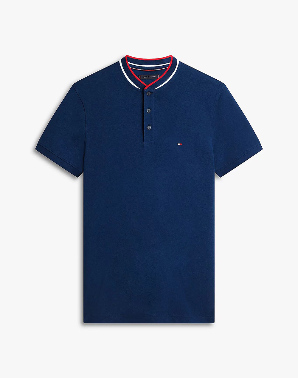 TOMMY HILFIGER MAO RWB TIPPED SLIM POLO