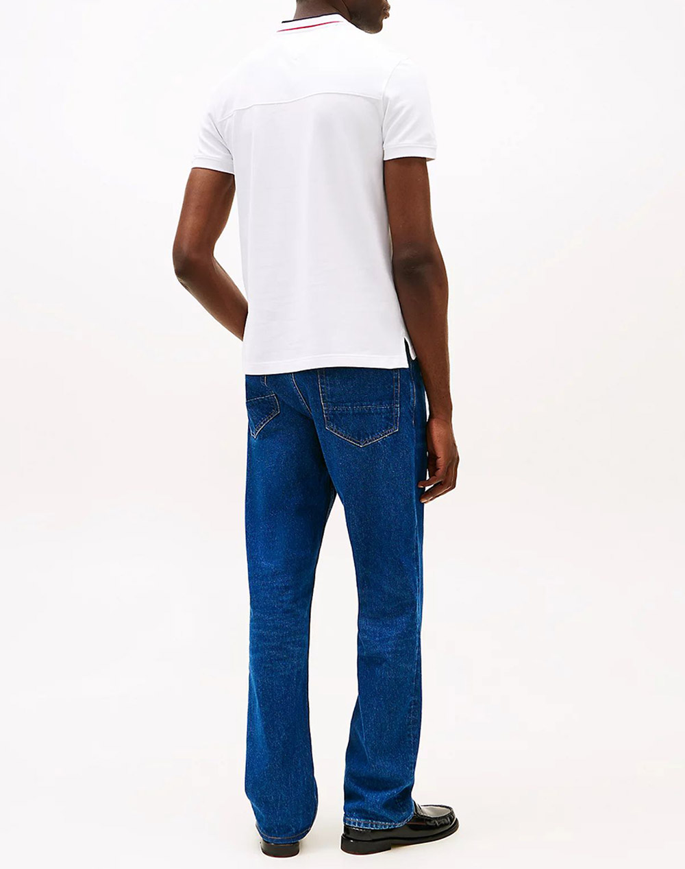 TOMMY HILFIGER MAO RWB TIPPED SLIM POLO