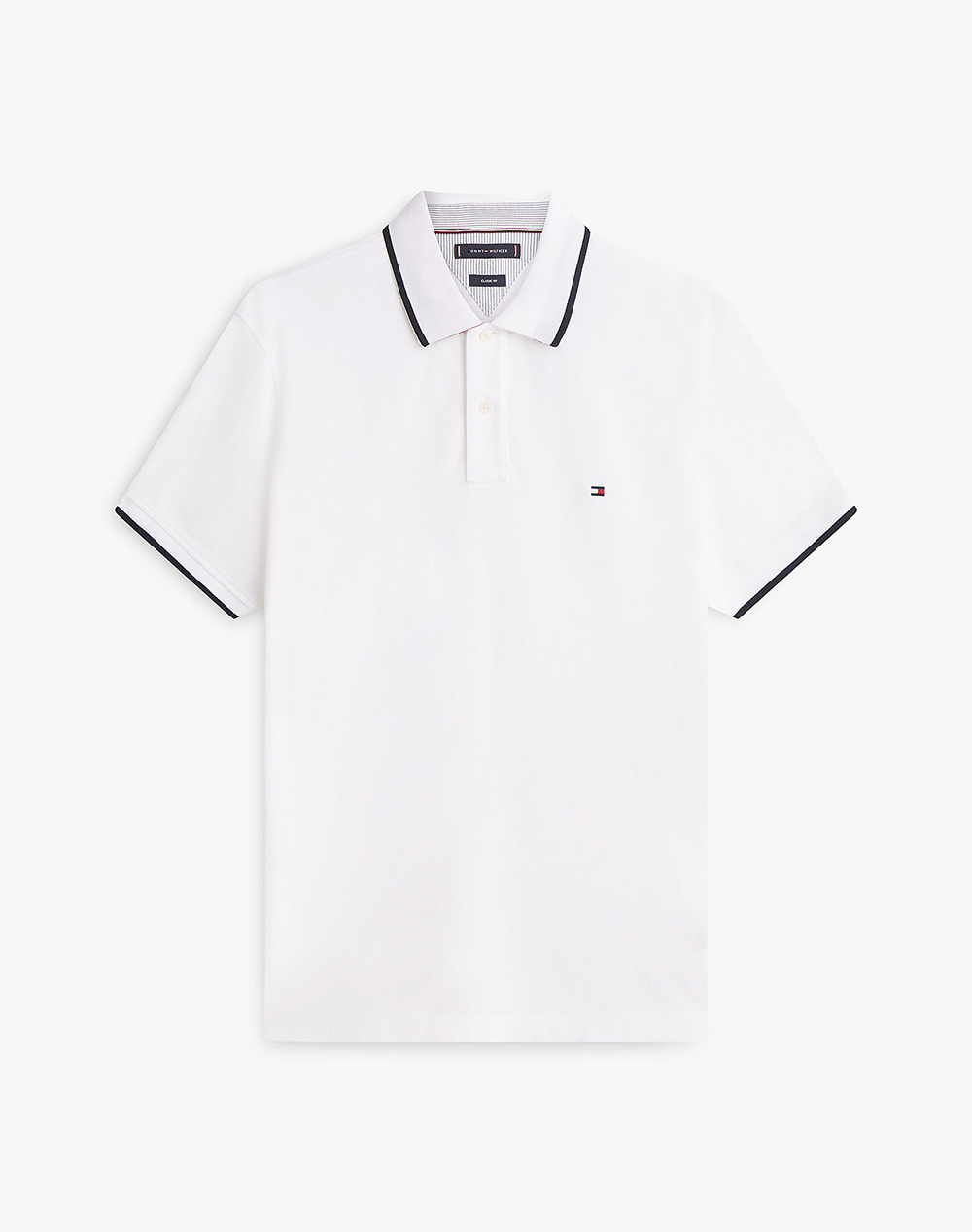TOMMY HILFIGER PIQUE UNDERCOLLAR REG POLO