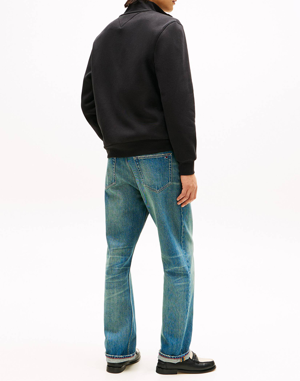 TOMMY HILFIGER HILFIGER ARCH STAND COLLAR ZIP