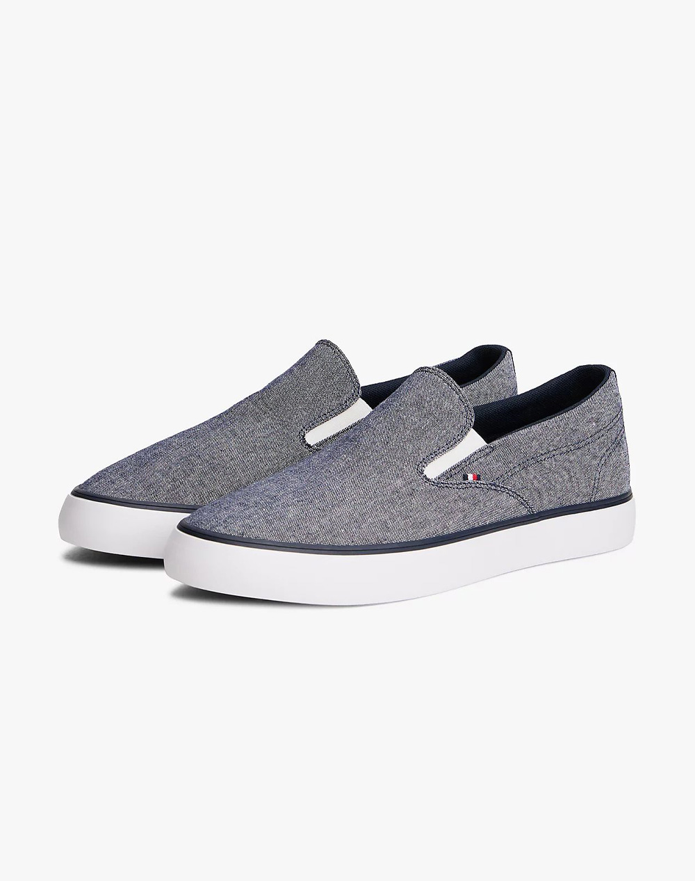 TOMMY HILFIGER HARLEM CORE II SLIP ON CHAMBRAY