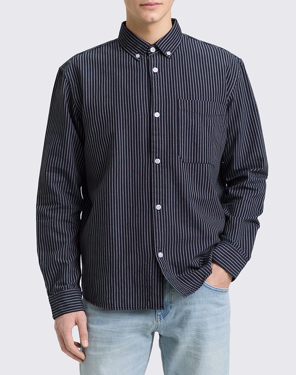 TOM TAILOR RELAXED STRIPED МЪЖКА РИЗА