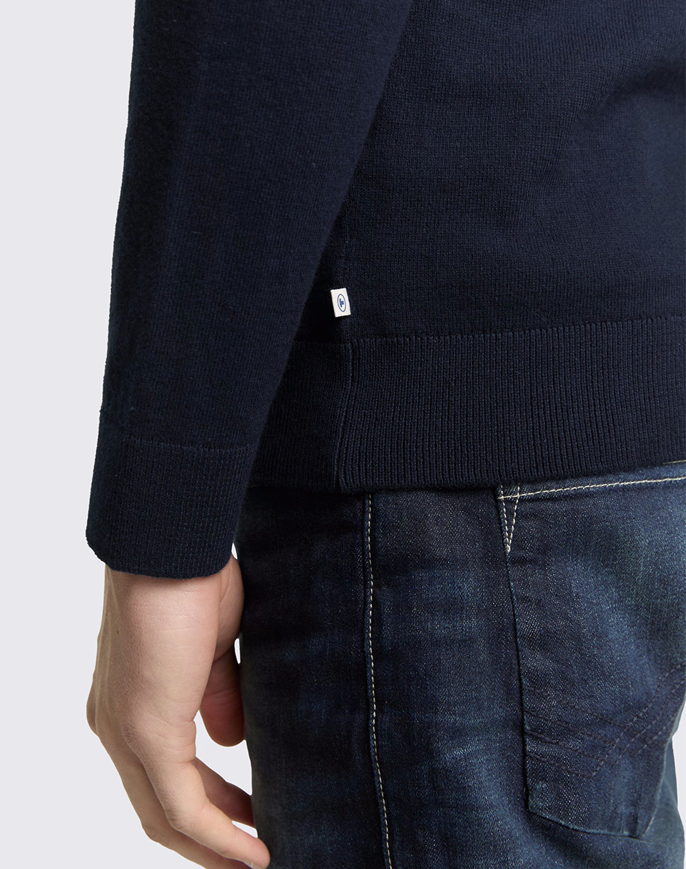 TOM TAILOR BASIC CREW NEC KNITTED MENS