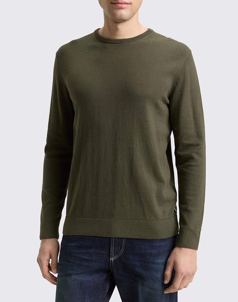 TOM TAILOR BASIC CREW NEC KNITTED MENS