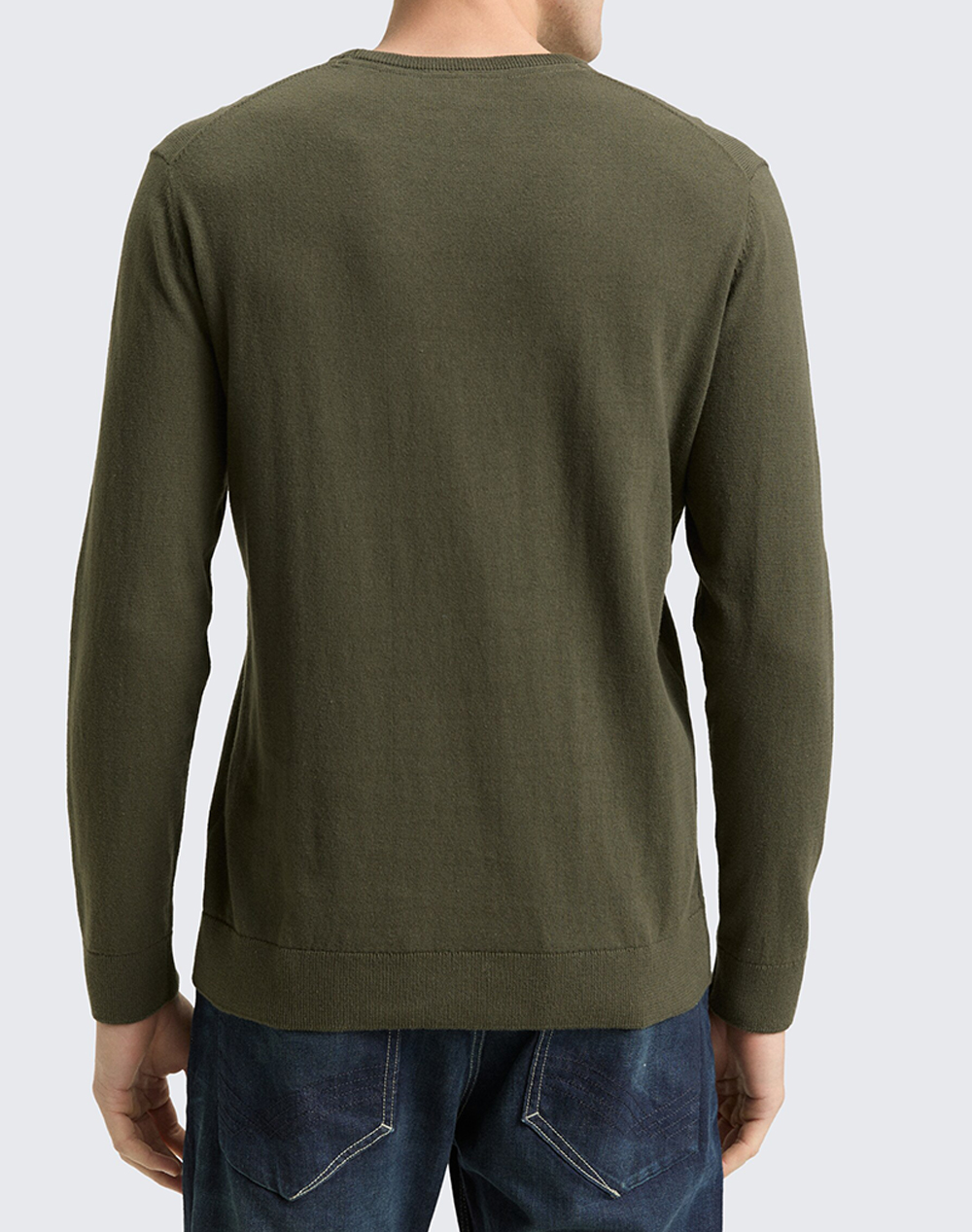 TOM TAILOR BASIC CREW NEC KNITTED MENS