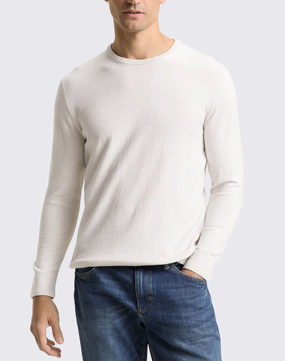 TOM TAILOR BASIC CREW NEC KNITTED MENS
