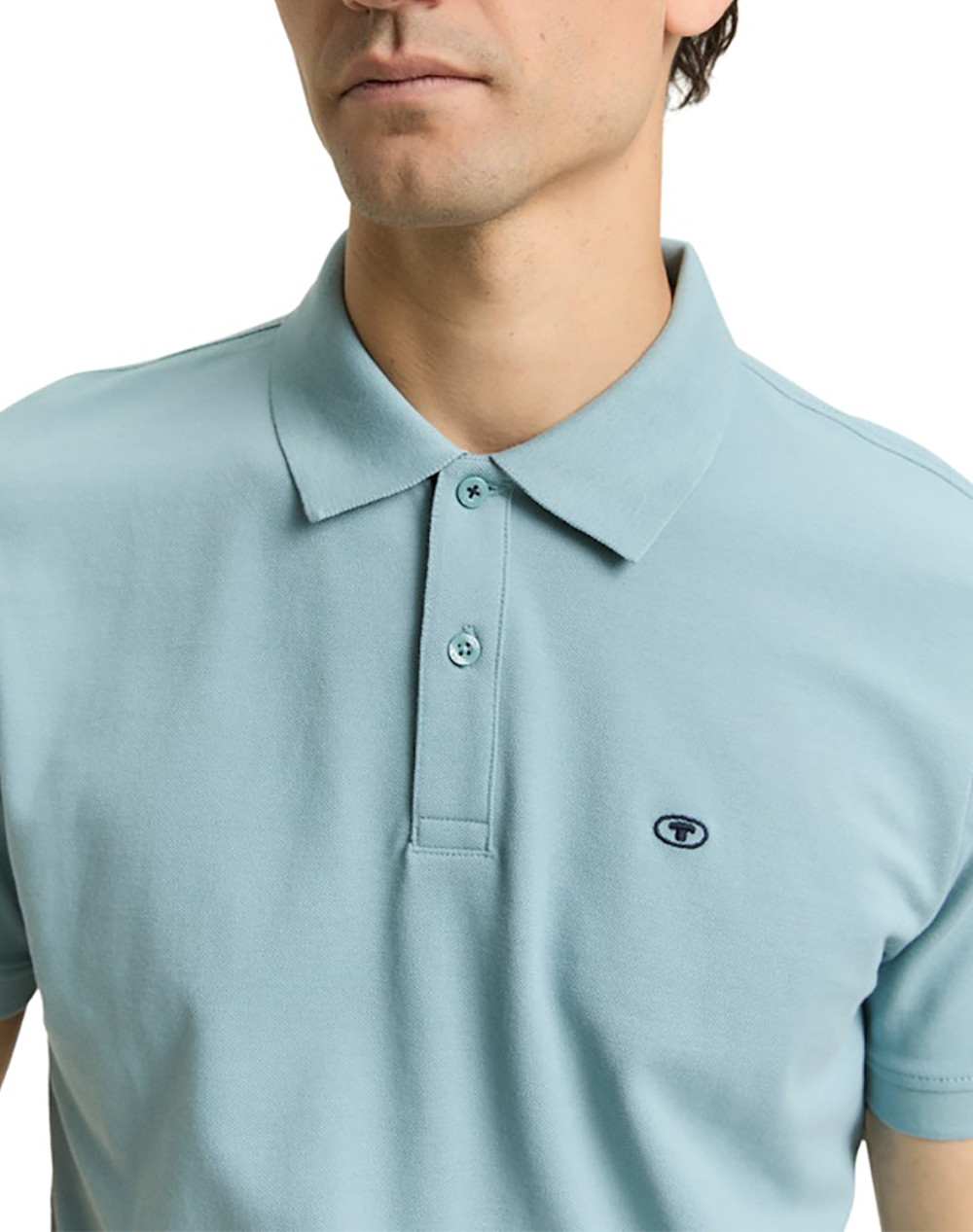 TOM TAILOR BASIC POLO WITH CONTRA МЪЖКА БЛУЗА