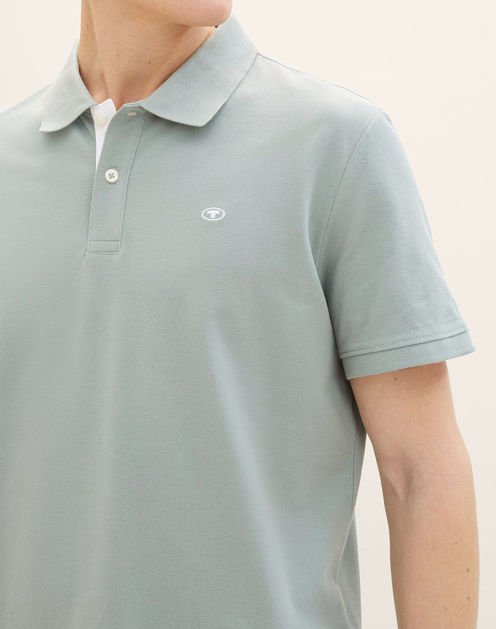 TOM TAILOR BASIC POLO WITH CONTRA МЪЖКА БЛУЗА