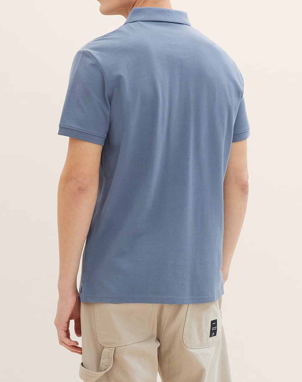 TOM TAILOR BASIC POLO WITH CONTRA МЪЖКА БЛУЗА