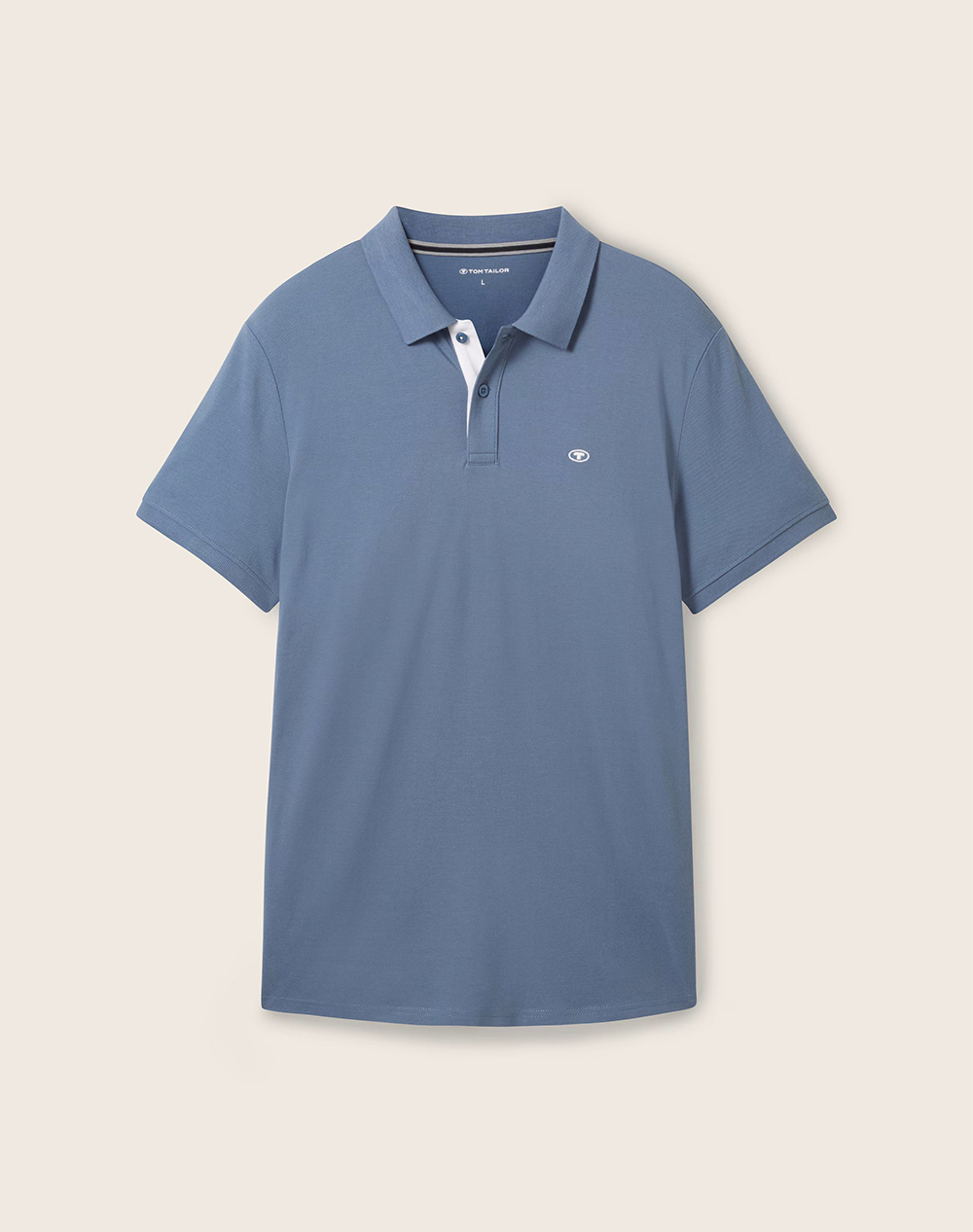 TOM TAILOR BASIC POLO WITH CONTRA МЪЖКА БЛУЗА