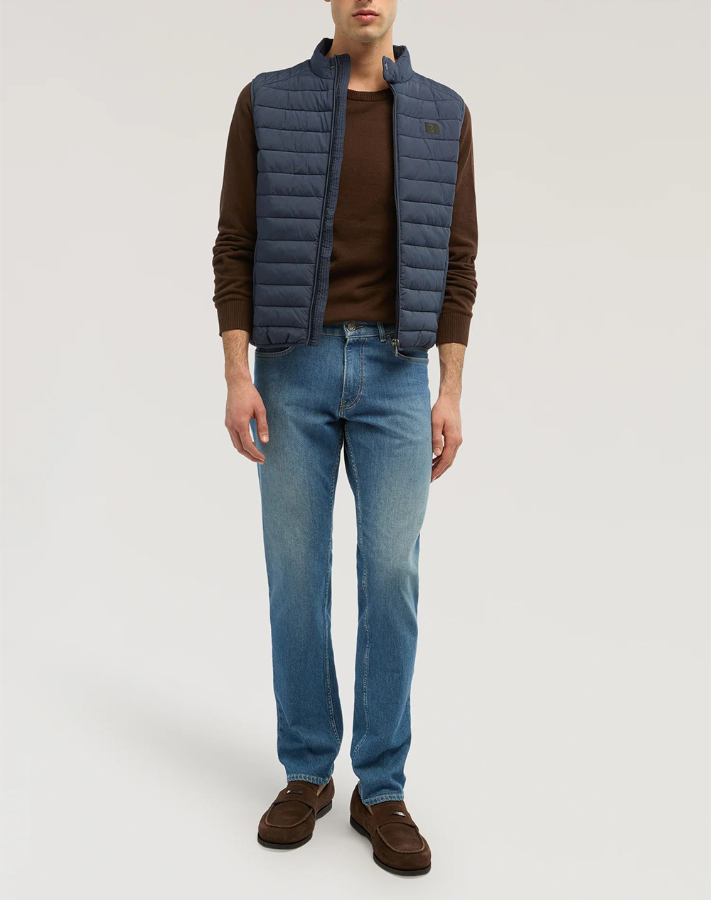 TRUSSARDI 5 POCKET 370 CLOSE - SUPER STONE WASH W CHEMICAL