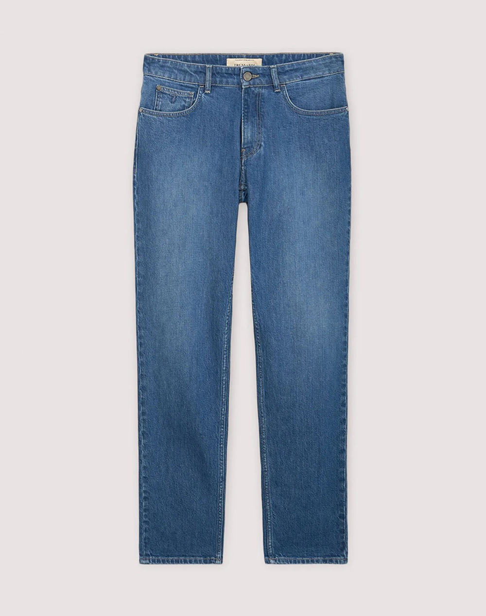 TRUSSARDI 5 POCKET 370 CLOSE - SUPER STONE WASH W CHEMICAL