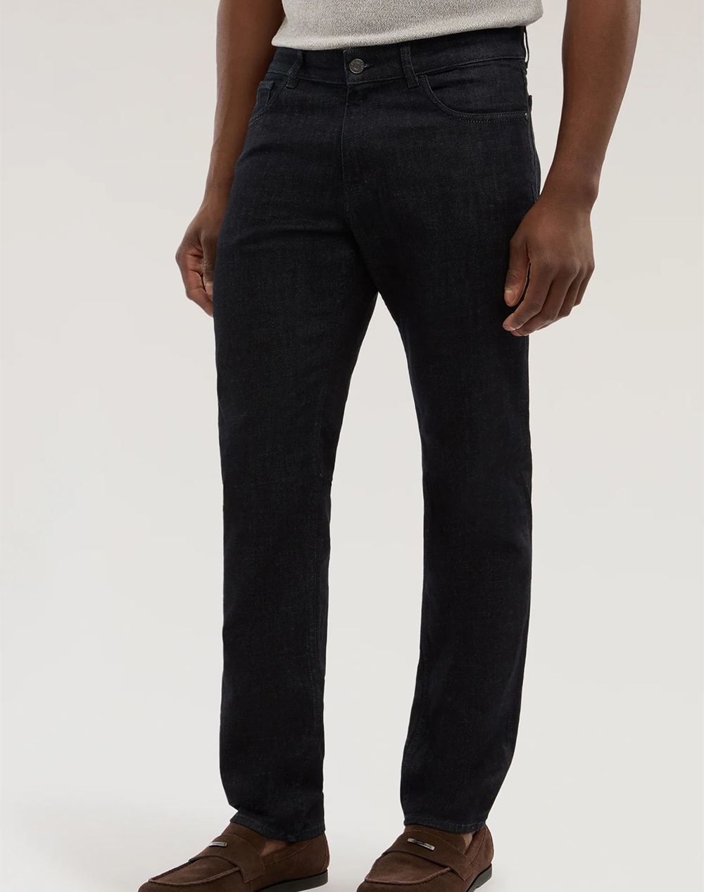 TRUSSARDI 5 POCKET 370 CLOSE - RINSE BLUE DENIM