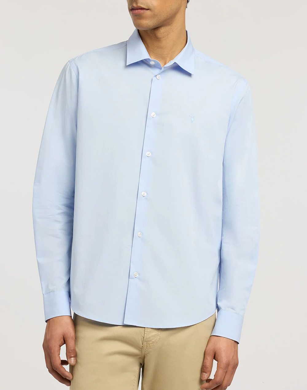 TRUSSARDI REGULAR FIT - POPELINE SHIRT