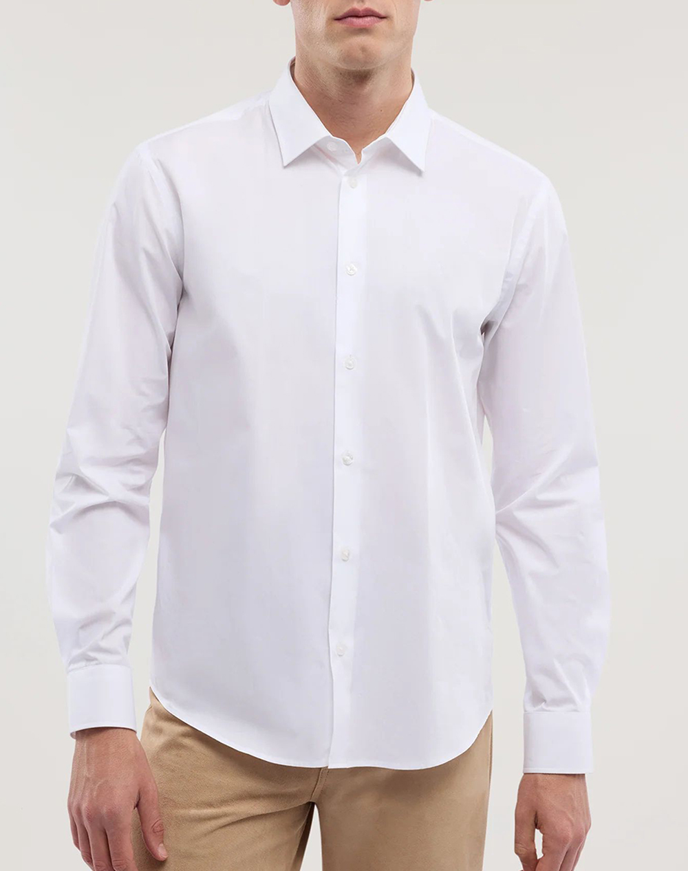 TRUSSARDI REGULAR FIT - POPELINE SHIRT