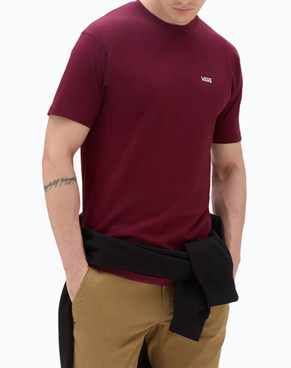 VANS LEFT CHEST LOGO TEE
