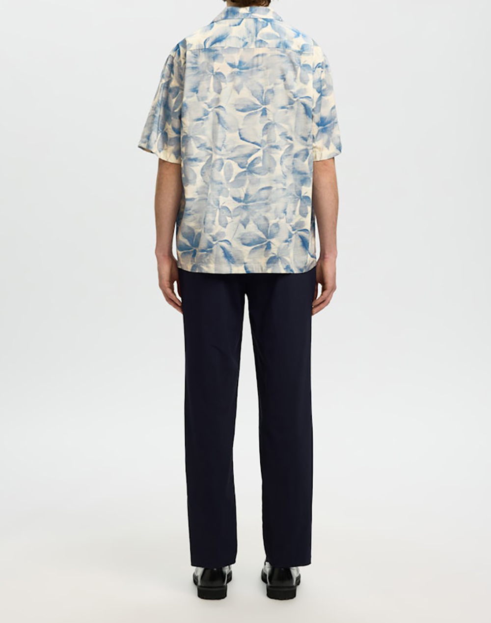 SELECTED SLMCASPER-AIR RLX MIX SS SHIRT