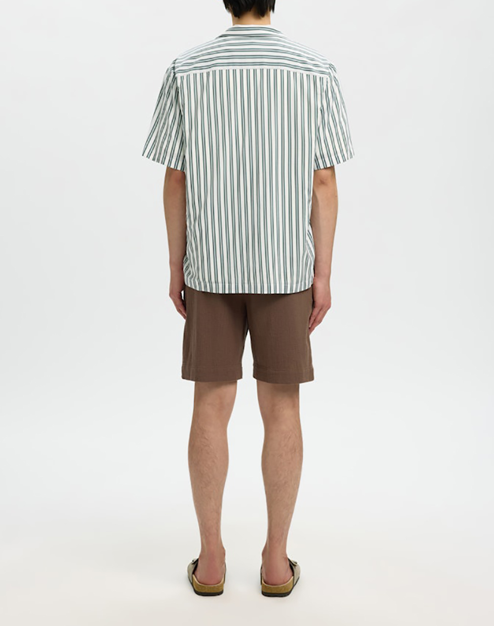 SELECTED SLMCASPER-AIR RLX MIX SS SHIRT