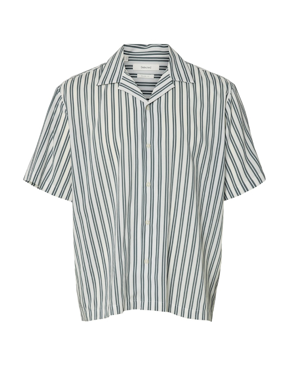 SELECTED SLMCASPER-AIR RLX MIX SS SHIRT