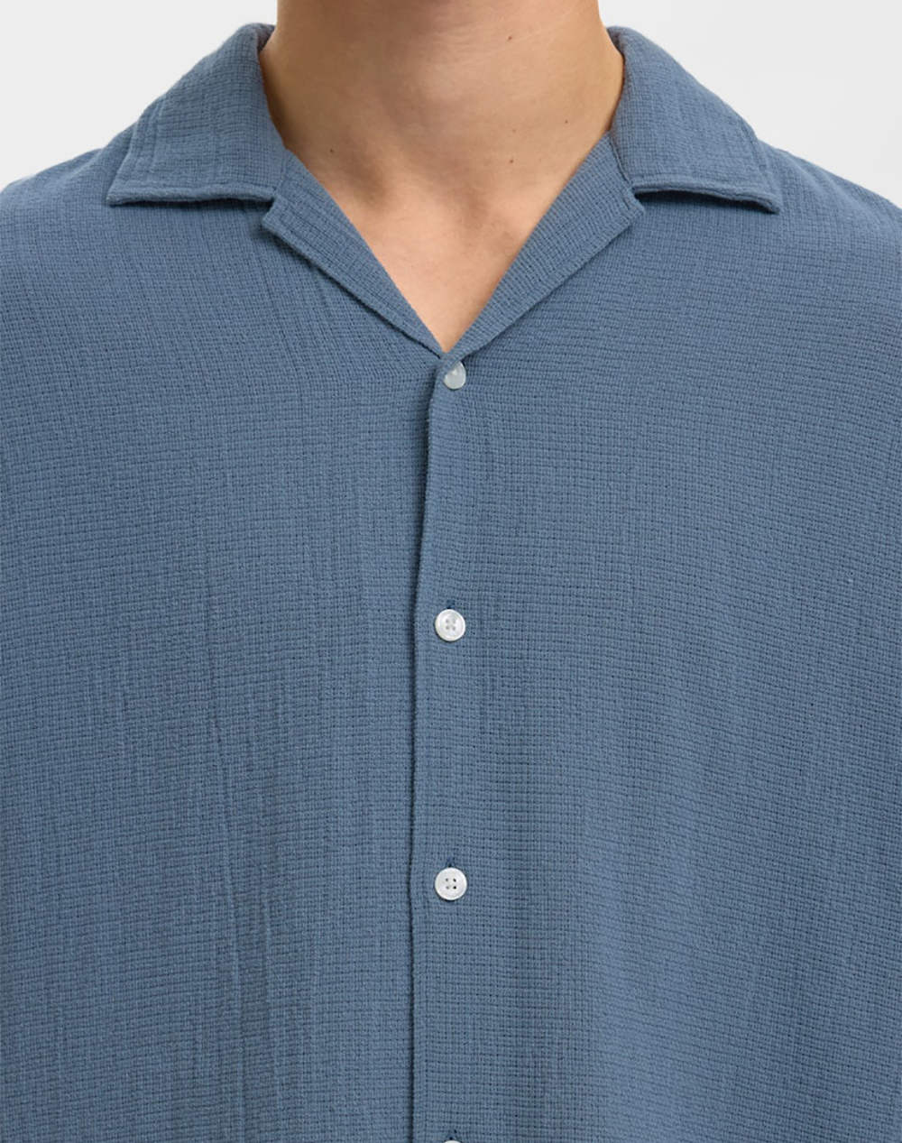 SELECTED SLHRLXCAL SS SHIRT RESORT