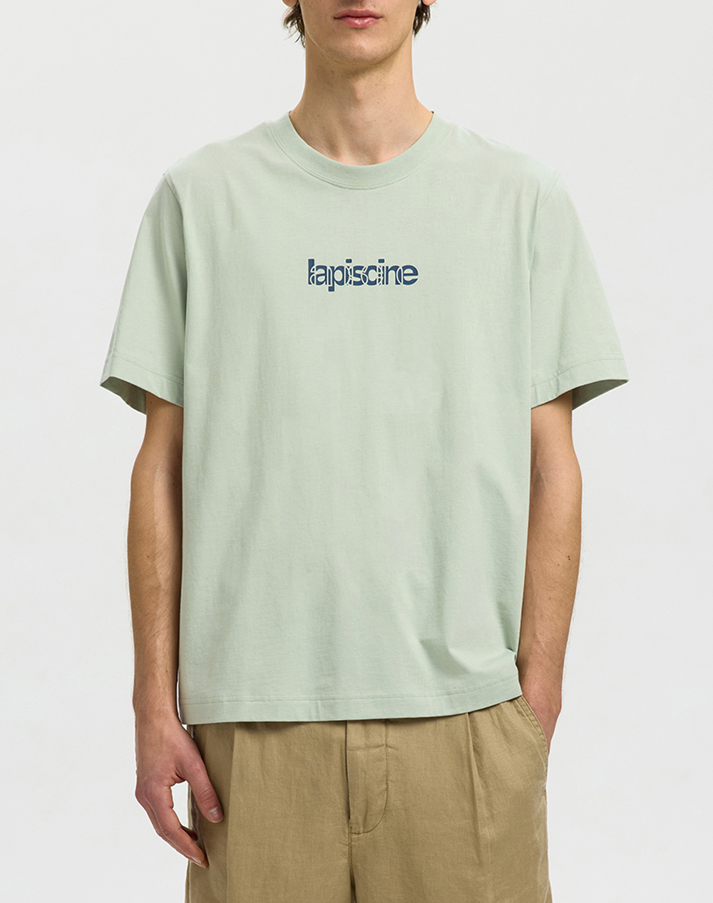 SELECTED SLHASPEN GRAPHIC SS TEE