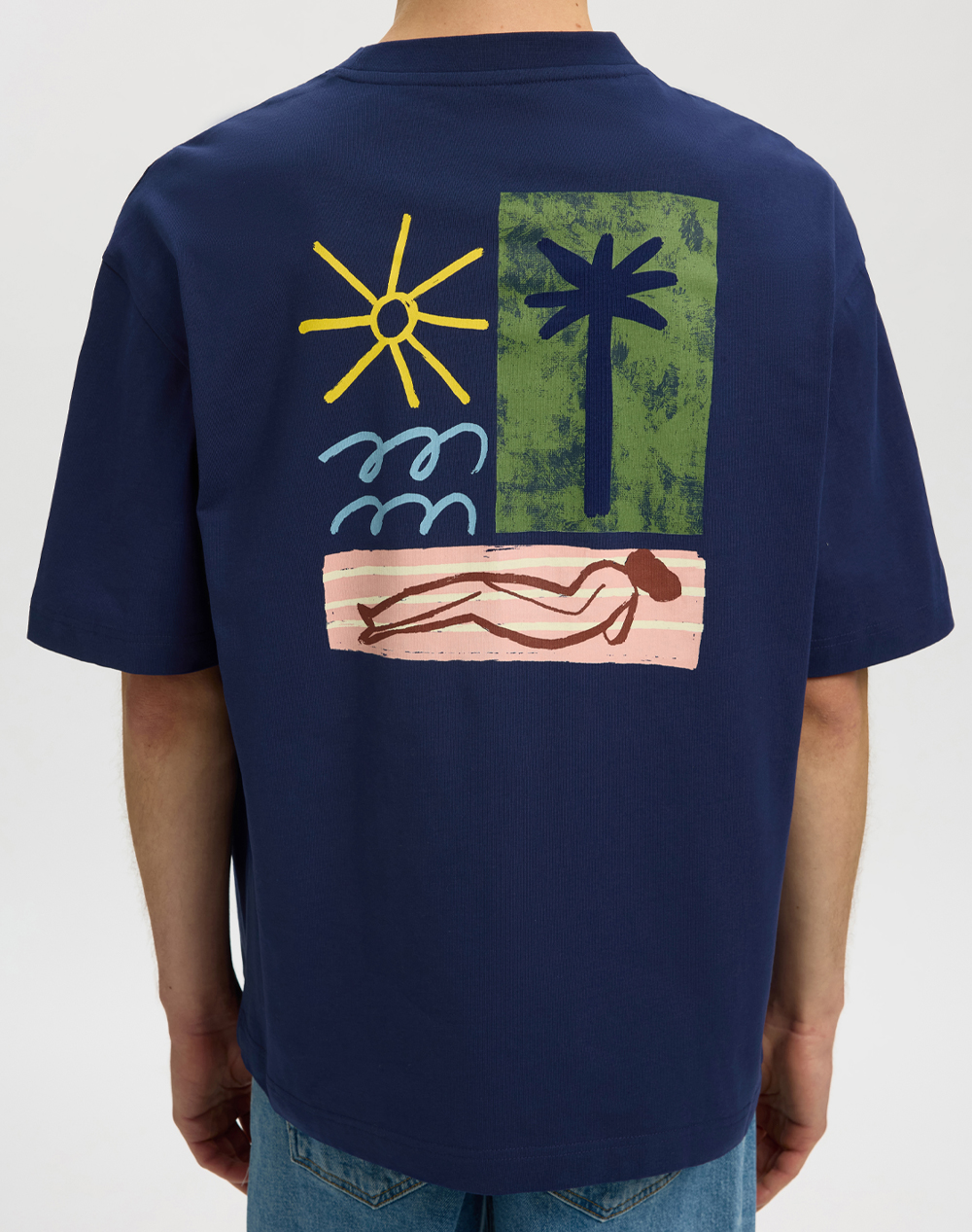 SEL SLHRELAXNORMAN LICENSE SS TEE