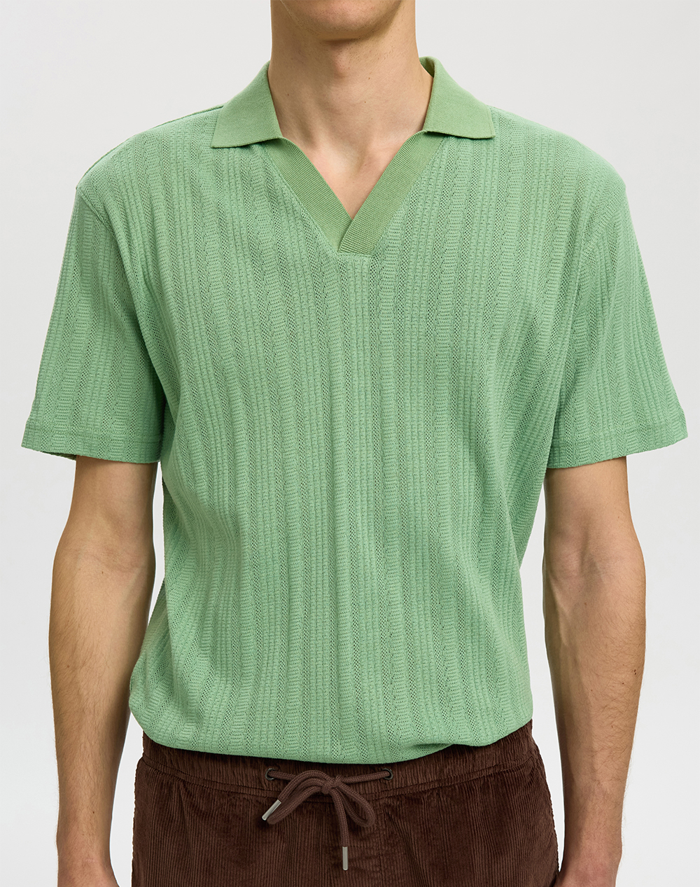 SELECTED SLHTRAVIS SS POLO