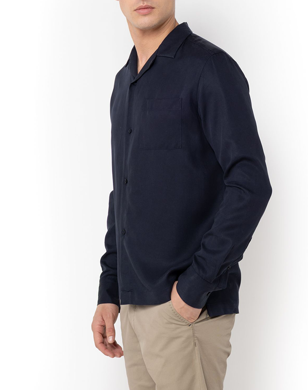 THE BOSTONIANS SHIRT TENCEL CUSTOM FIT Bayron Custom Fit